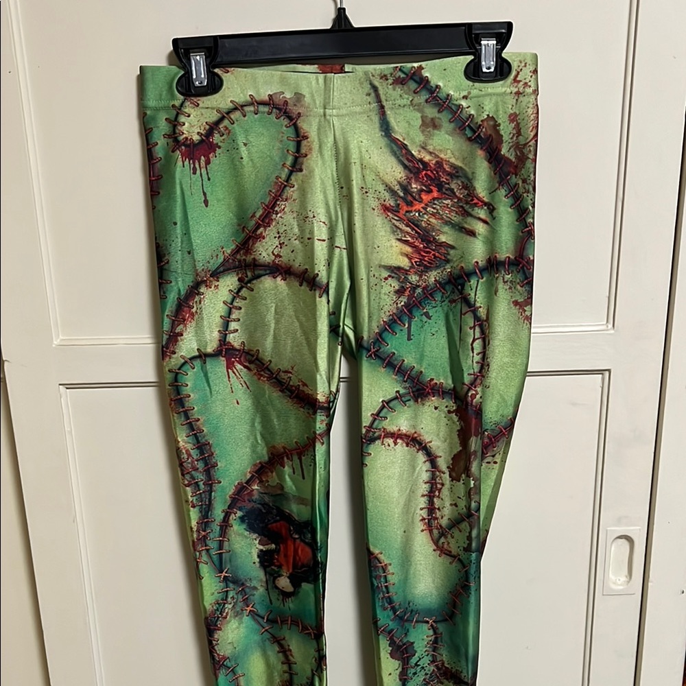 BlackMilk Zombie Skin print leggings